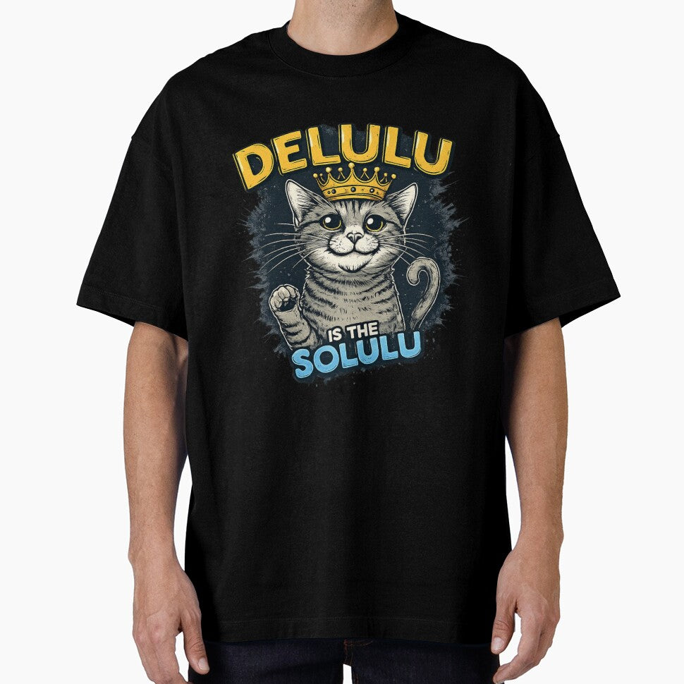 Delulu is the Solulu Cat – Manifestation Mode by Artiviose
