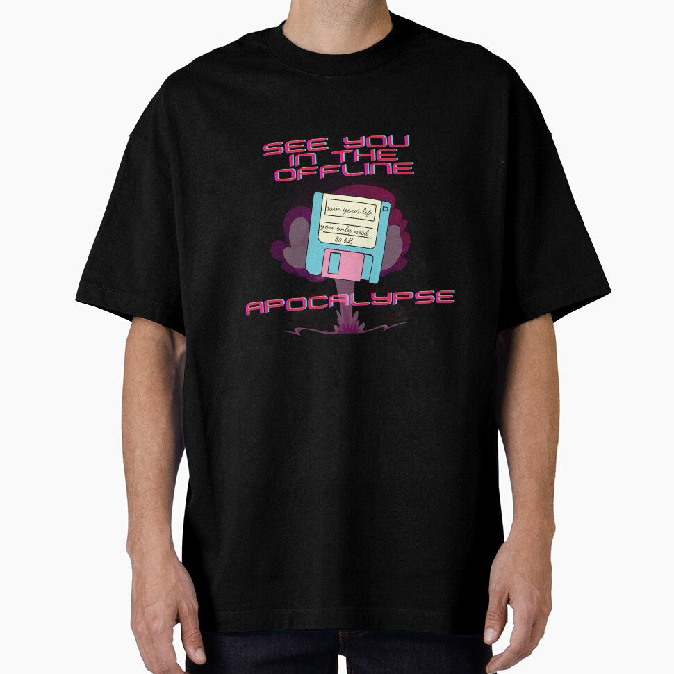 Offline Apocalypse Incoming – Disk & Atomic Vibes Nostalgic, ironic, chaotic. Floppy disk wisdom for a collapsing digital world. by Aloor
