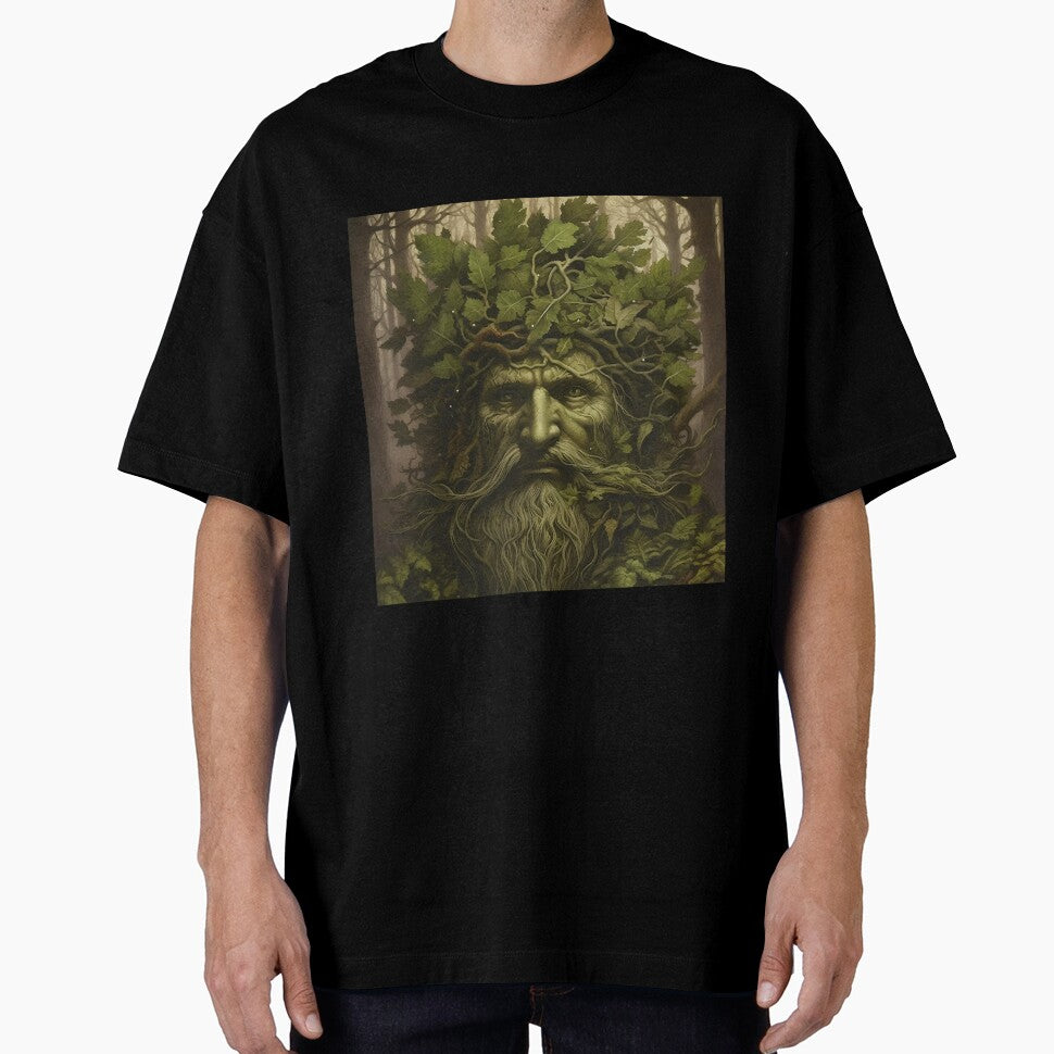 The Green Man protects nature by Karl Aldinger