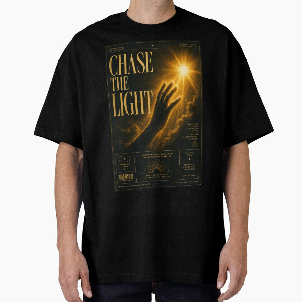 Chase The Light — Dreamcore Editorial Poster by Watchyyy
