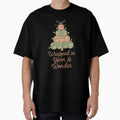 Wrapped in Yarn & Wonder – Knitting Christmas T-shirt for Crafters by 123artistickay