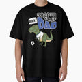 Soccer Dad Dinosaur Funny T Rex Football Dad Gift for Soccer Fathers by E20STUDIO