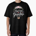 First Time Grandma Est. 2026 | Floral Baby Announcement Design by Gogetgiggles