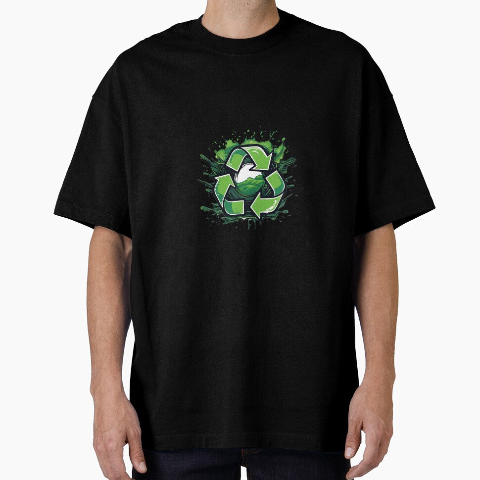 Recycling Symbol: Save The Earth! by HausCrafted
