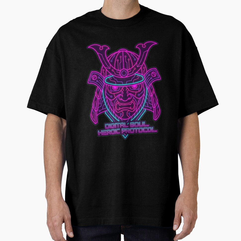 Cyber Oni Software Architect - Neo Tokyo Tech Samurai Mask by Thaivi Design