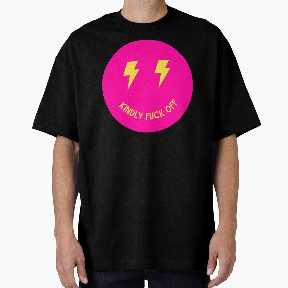 Copy of Preppy kindly fuck off smiley in pink by SUUSCK ★