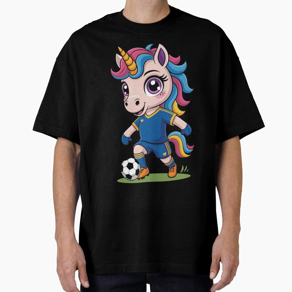 Unicorn Plays Soccer by jkrphoto