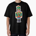 Cute Pixel Nutcracker Soldier in Festive Uniform by BankMano
