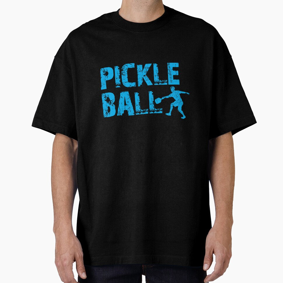 Pickleball Player Silhouette – Funny Pickle Baller Sport Design 5 by mcraft studio