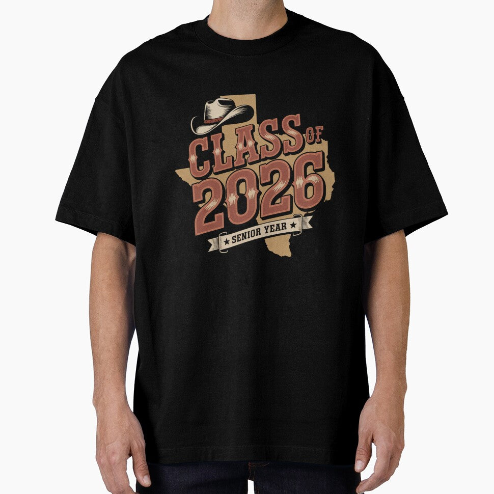 Class of 2026 Texas Senior Year Shirt by What a cute-Tee
