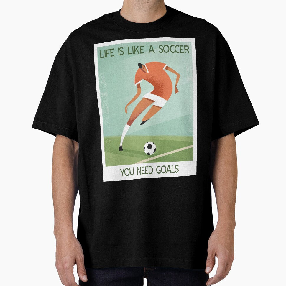 Life Is Like A Soccer You Need Goals by khlokprimb