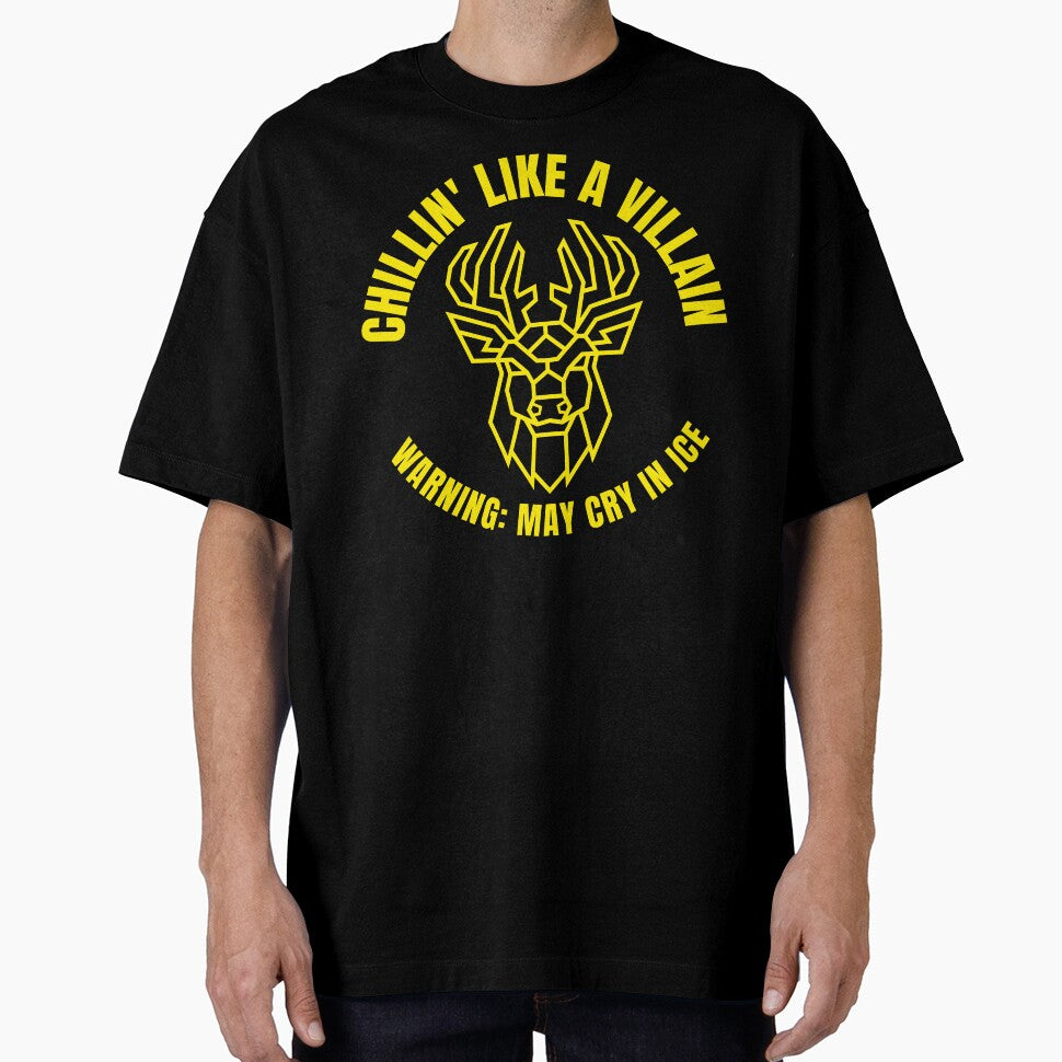 Chillin Like A Villain – Warning: May Cry in Ice by Redlimetshirts