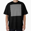 Black, white and gray triangle pattern by flamendes