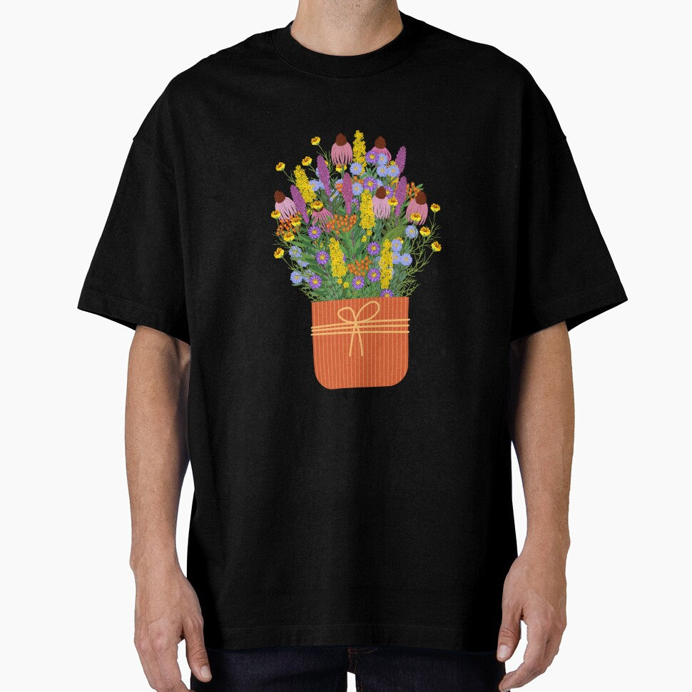 Bouquet of Native Flowers in Ochre by Bittersweet Gardener