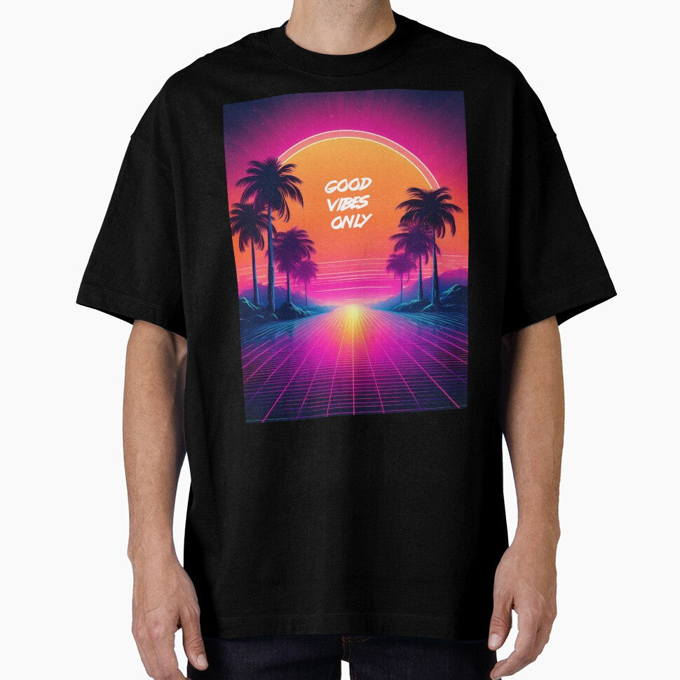 Good Vibes Only - Neon Sunset by Turnbull913