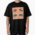 pop art two pairs of eyes by rlav123