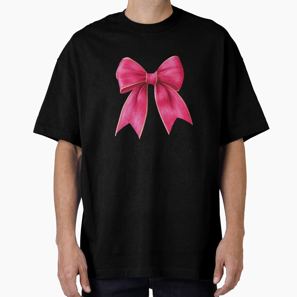 Bright Pink bow by MendaciousMina