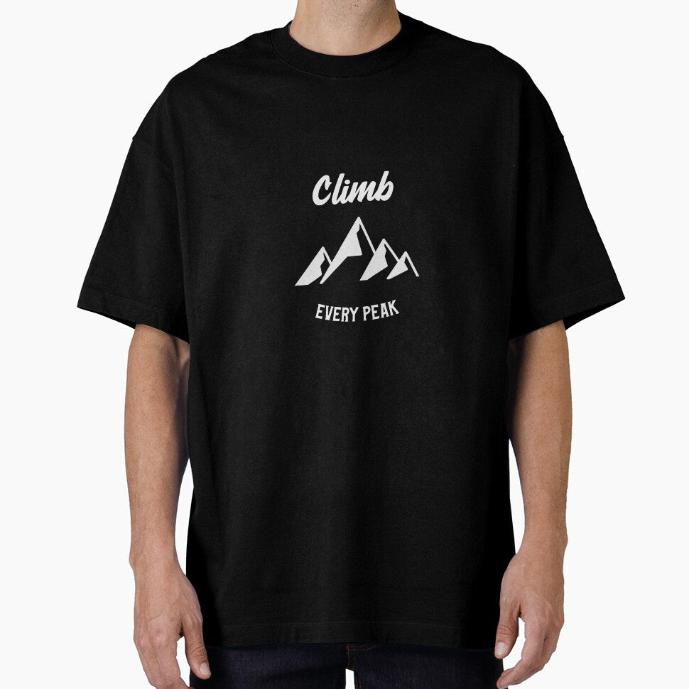 Climb every peak - climbing by MurmuringShop