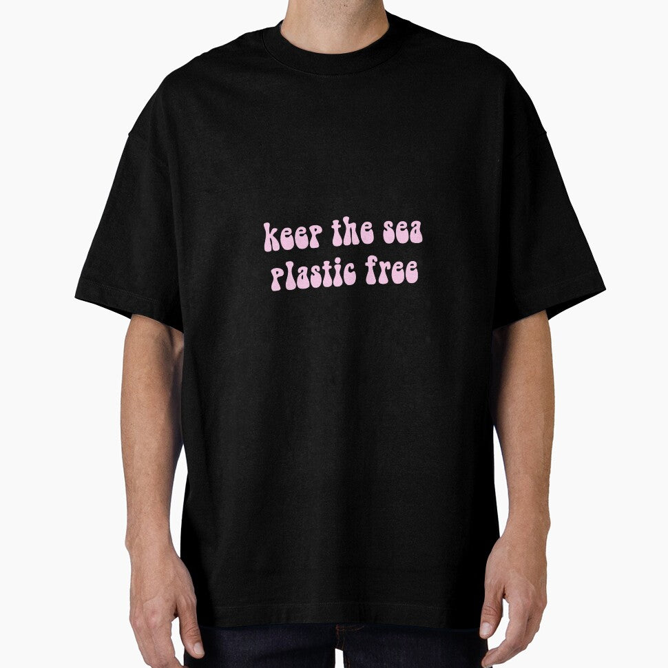 Keep the sea plastic free - Pink by Rae P