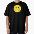 Sketchy Yellow Smiley Face - Hand Drawn Marker Doodle by Dakson Design - Fantasy Art