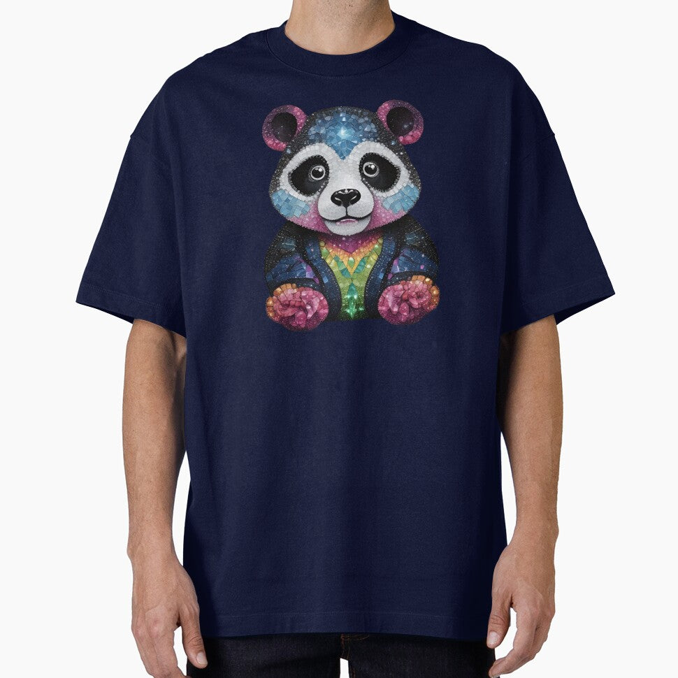 Colourful Mosaic Panda by pUNKnown