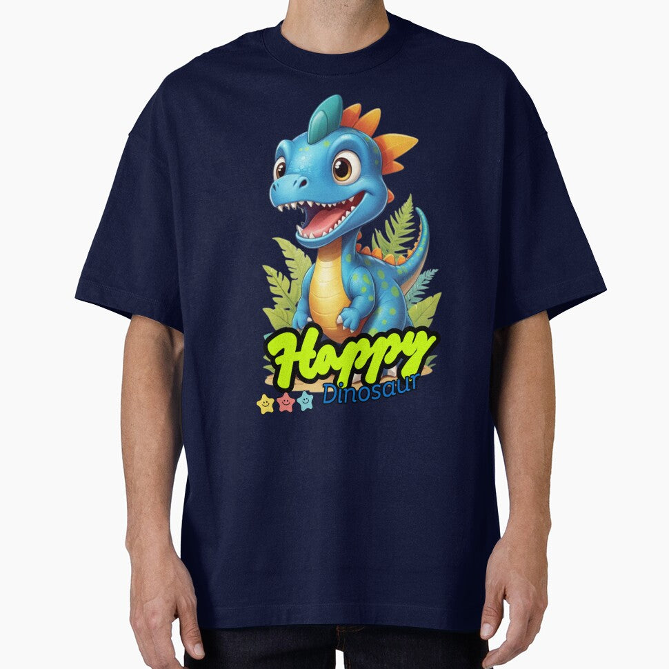 happy blue dinosaur by KIDS-PRINTS