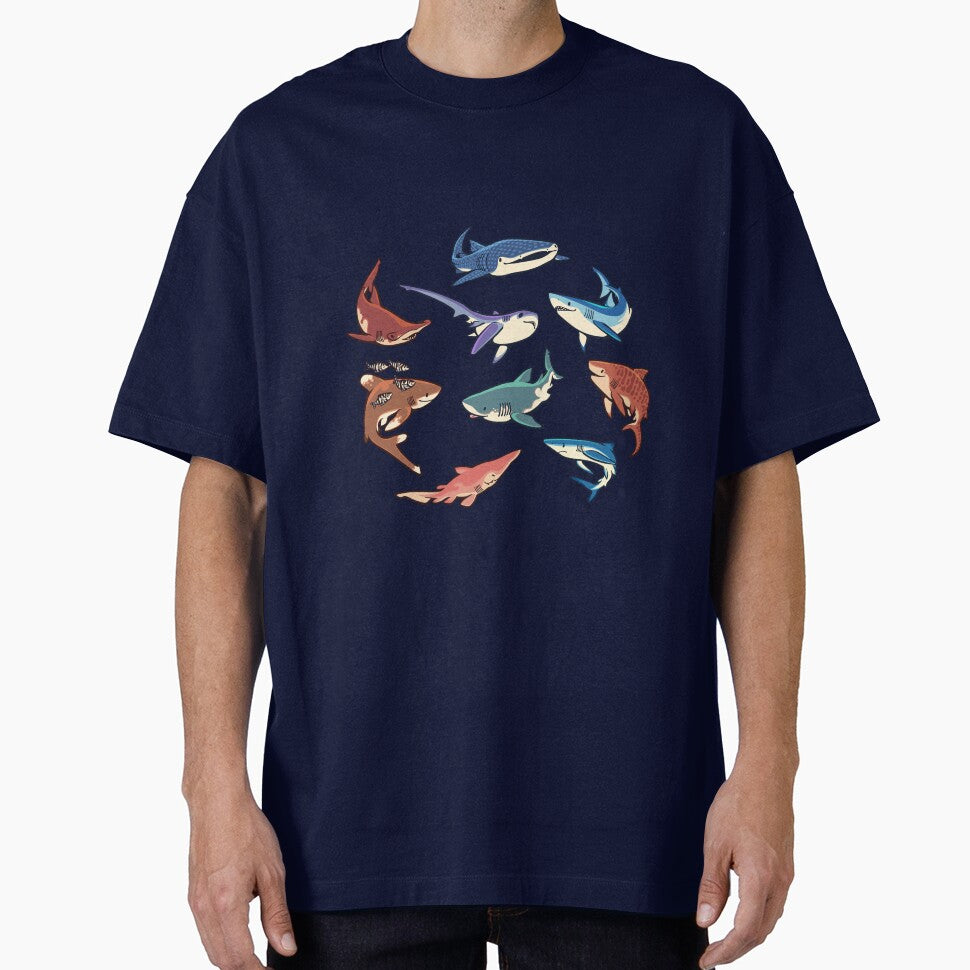 Sharks in the dark blue by Colordrilos