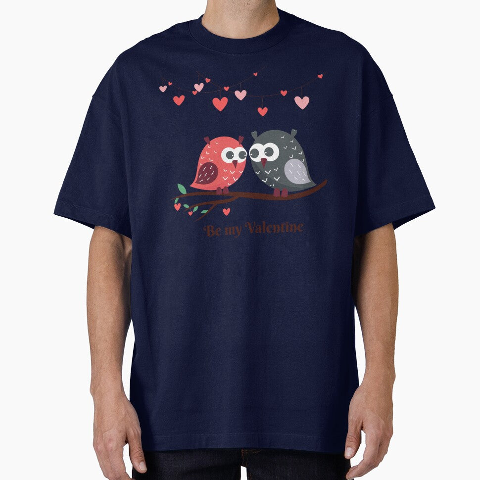 cute valentine day owl couple essential tshirt by anandsiva2703