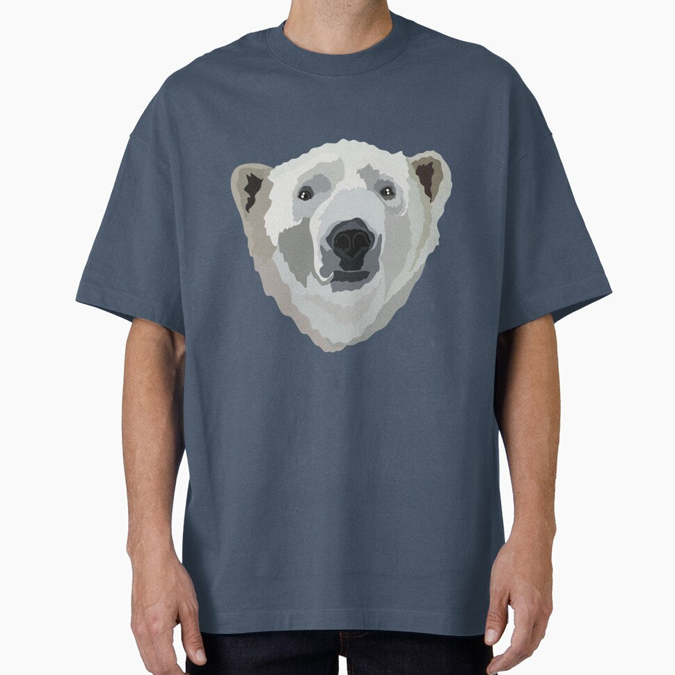 P is for Polar Bear,Polar Bear – Majestic Arctic Predator Wildlife Illustration by PrettylittlepastelUk