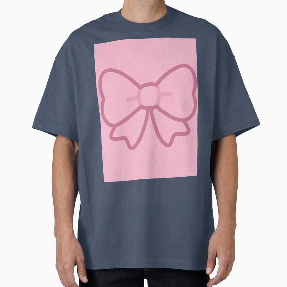 Cute Coquette Pink Bow Minimalist Ribbon Aesthetic by ranivibes008