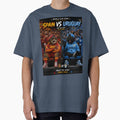 Spain  vs Uruguay Cat Soccer Match by nexargraphics