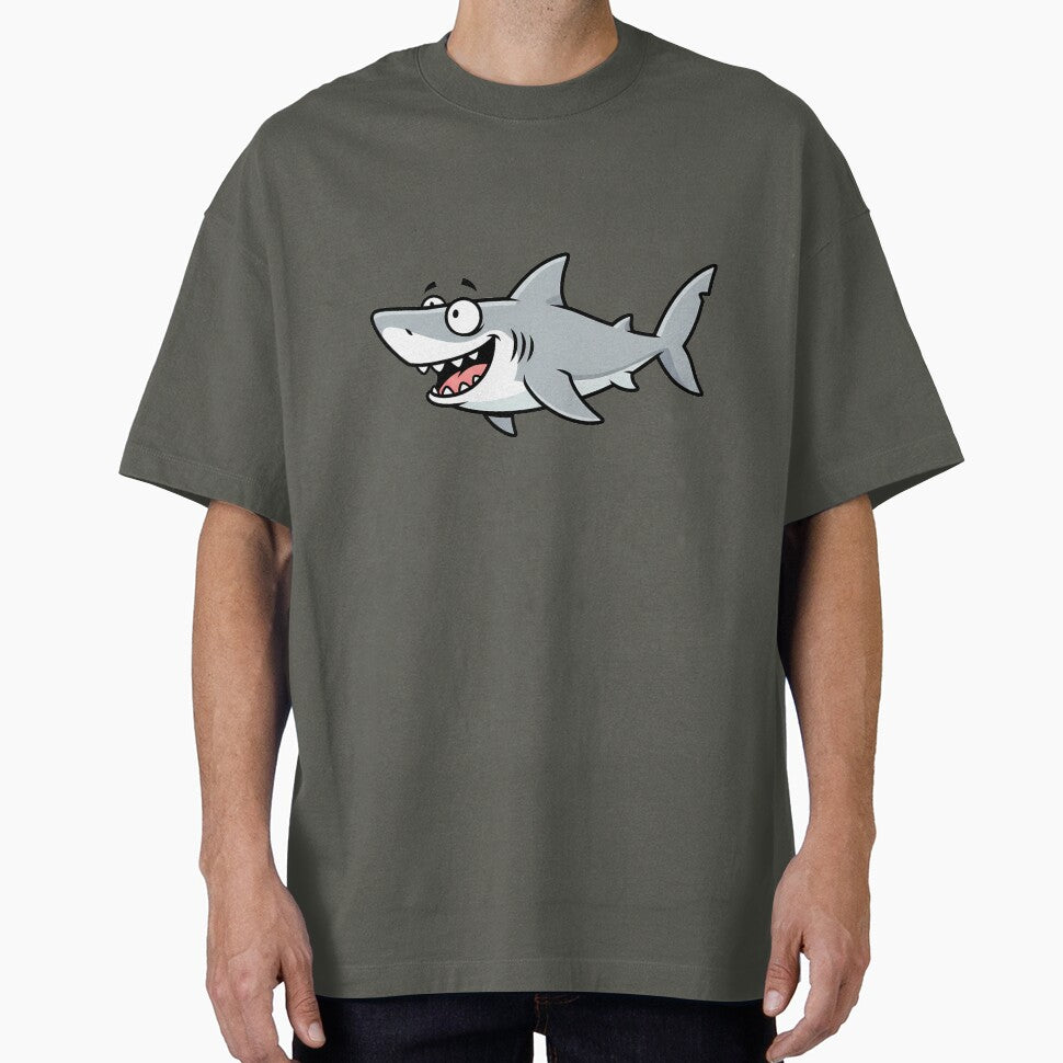Cute Cartoon Shark Sea Creature by k3rstman1