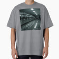 AFTER LAST LOAD — Liminal Laundromat Night Graphic Tee by POD DYNASTY | Original Print On Demand T-Shirt Graphics