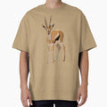 T is for Thomson Gazelle, Thomson’s Gazelle Illustration – Graceful African Antelope Wildlife Art by PrettylittlepastelUk