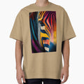 Protect the Zebra Spirit - Dynamic Close-Up with Colorful Patterns and Energy by OlfactoART Studio
