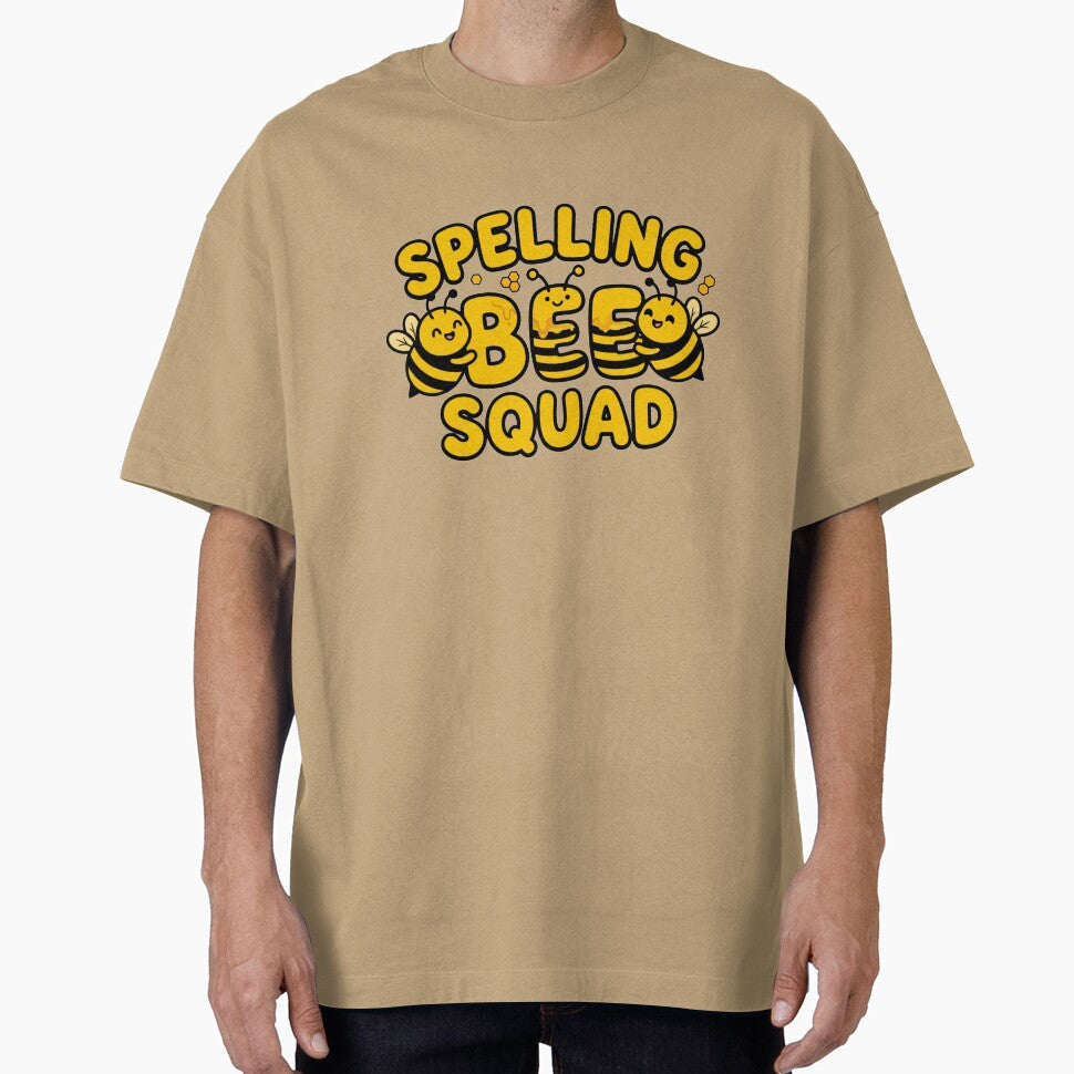 spelling bee squad fun cartoon bee school design by ArtDesignTp