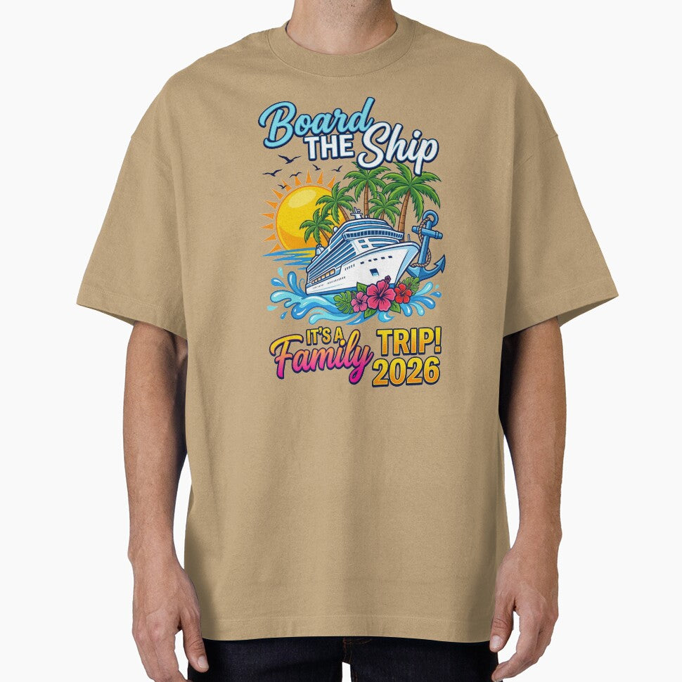 Board The Ship Family Cruise Trip 2026 by TeNovaStudio