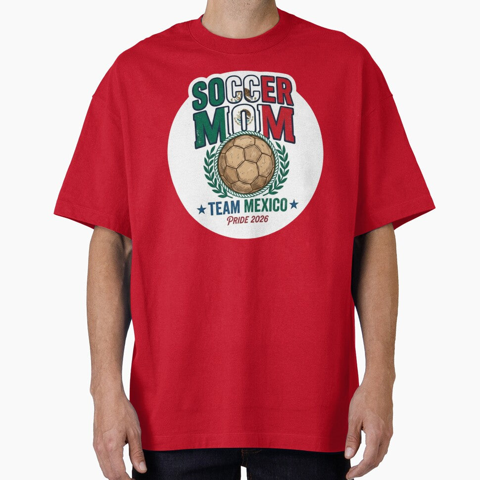 Vintage Mexico Soccer Mom Retro Mexican Flag Football Fan by Fatomfatom