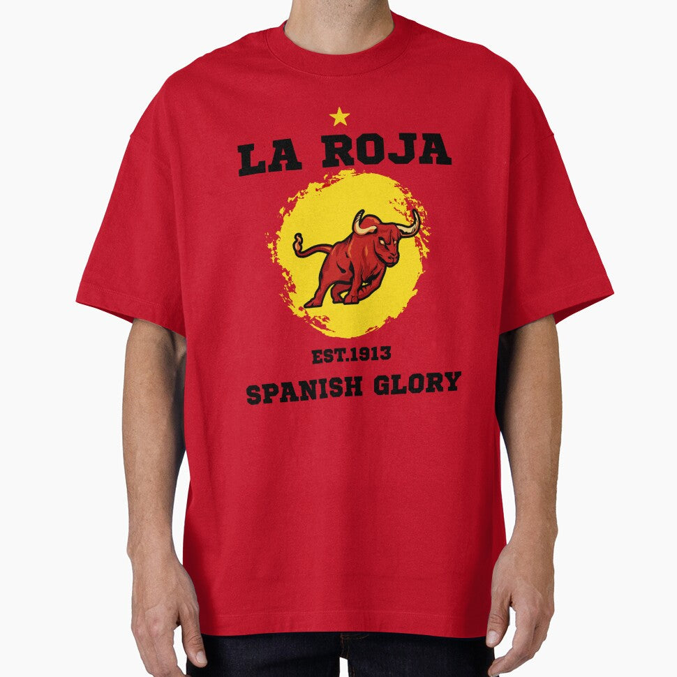 La Roja Spanish Bull Football Fan Graphic by WildTrace