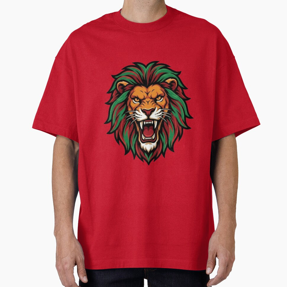 Morocco Soccer Lion - Moroccan Football Fan 2026 Emblem by NewDesignFR
