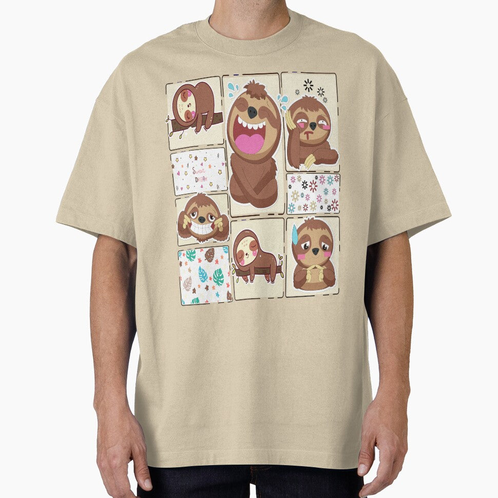 Cute Sloth Photo Frames by Ribsa