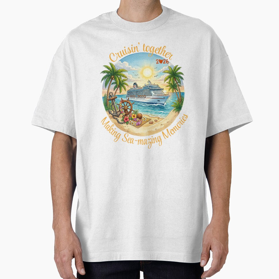 Family Cruise Vacation 2026 Matching Trip Tee by handcraftedpix