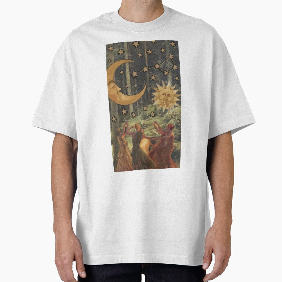 Whimsygoth celestial sun and moon by BrontesWhimsyStore