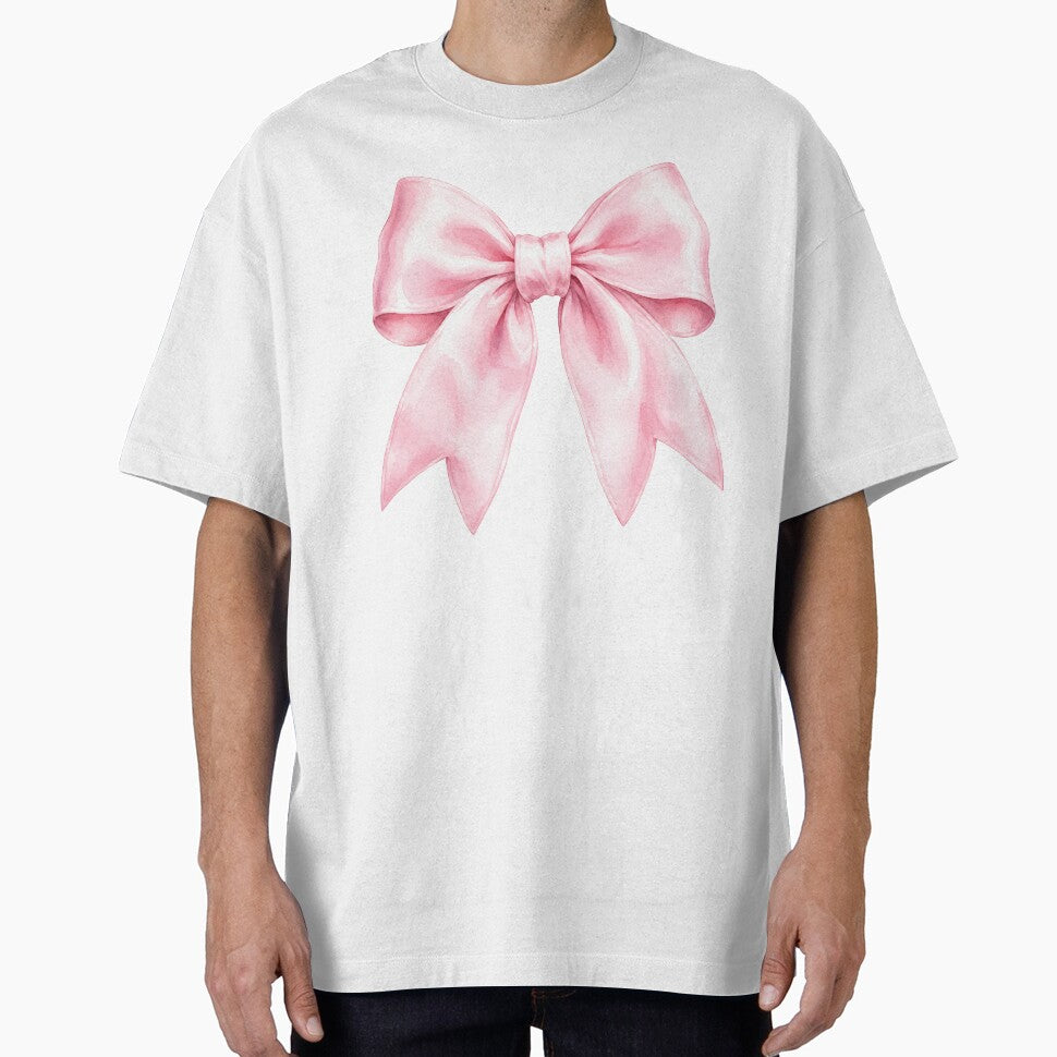 Pink Satin Bow Coquette Aesthetic Sticker by CoquetteBySofia