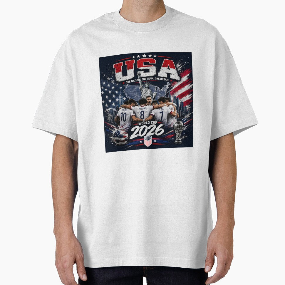 USA World Cup 2026 Inspired Football Fan Design | American Soccer Supporter Gift by houssy2004