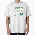 Delulu Is The Solulu Aesthetic Quote by jananinaveen