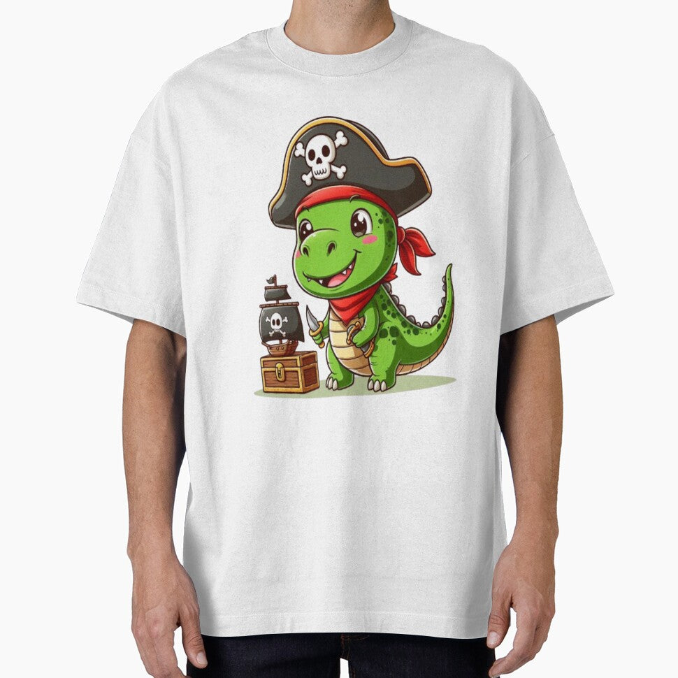 Cute Dinosaur pirate by Ella_Sketch