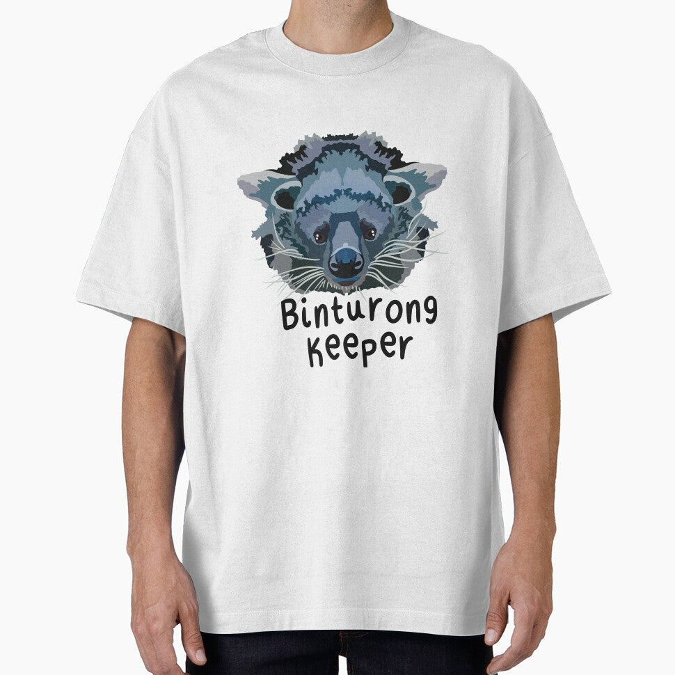 B is for Binturong Keeper,Binturong Keeper Design – Dedicated Wildlife Care and Exotic Mammal Keeper Artwork by PrettylittlepastelUk