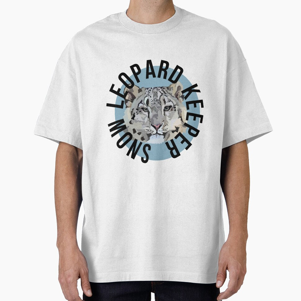 S is for Snow Leopard, Snow Leopard Illustration – Majestic Big Cat Art for Wildlife Lovers by PrettylittlepastelUk