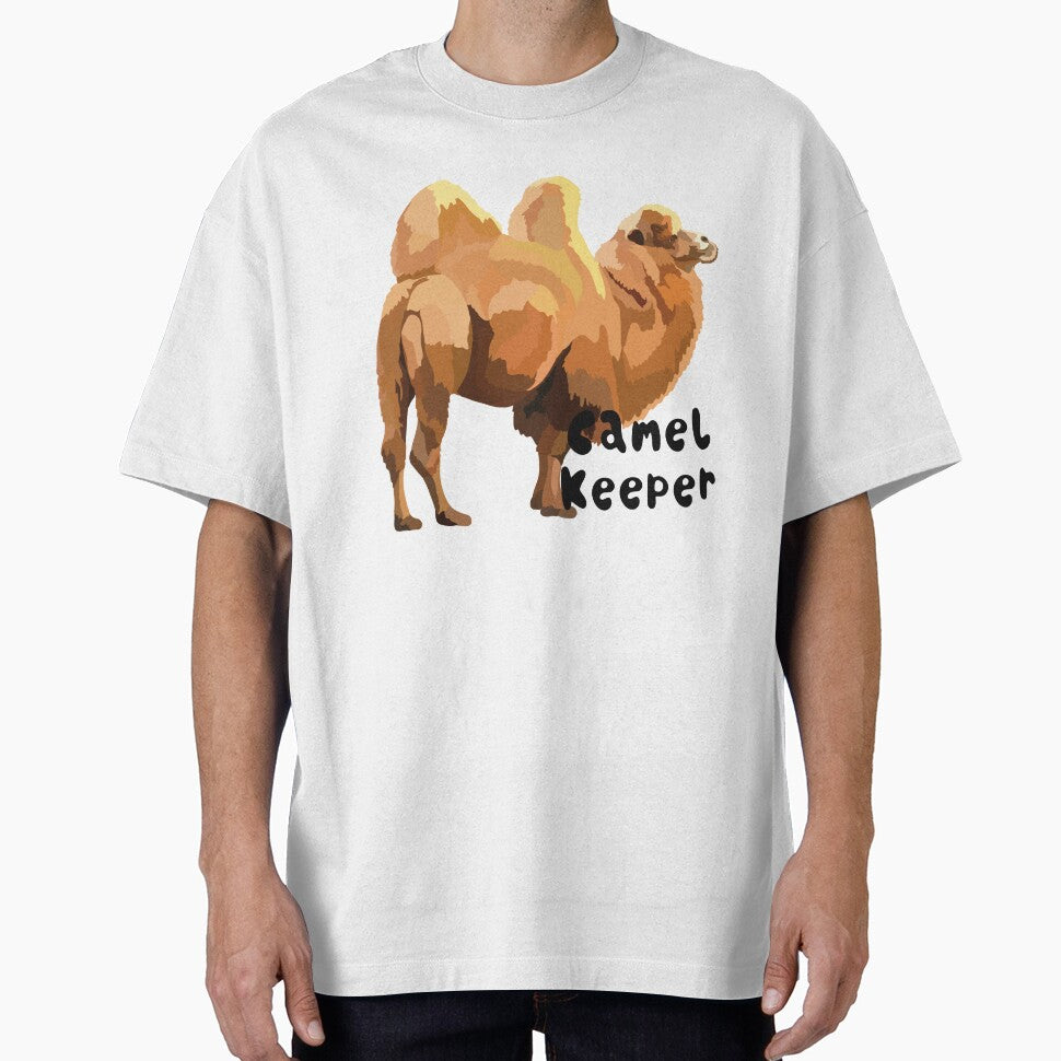 C is for Camel Keeper,Camel Keeper Design – Dedicated Care and Conservation of Desert Wildlife Artwork by PrettylittlepastelUk